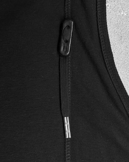 Boris Bidjan Saberi ‘TANK 0 FTJ00001’ Sheer Raw Hem Tank Top