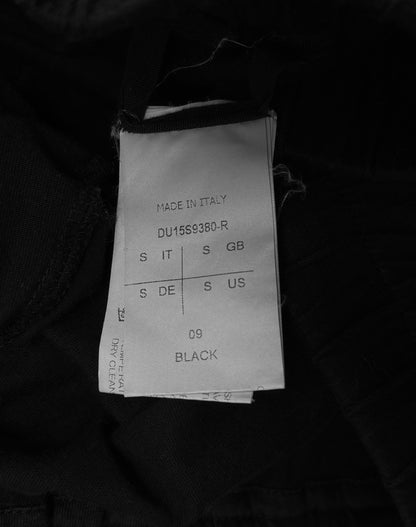 Rick Owens DRKSHDW SS15 “FAUN” Black Lightweight Drop-crotch Pod Shorts