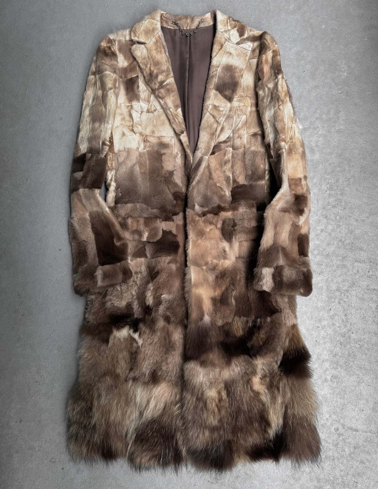 MiharaYasuhiro AW02 Raccoon Fur Coat