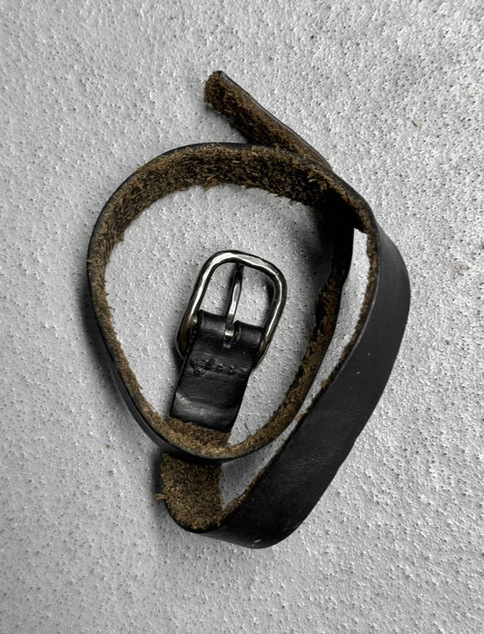 WERKSTATT:MÜNCHEN Double Wrap Leather Wristband