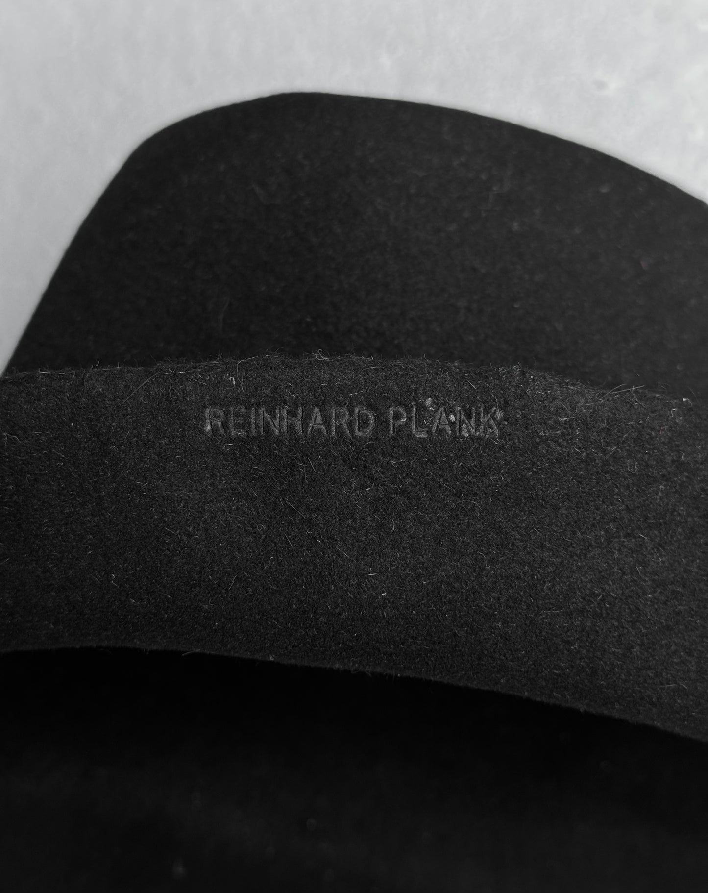 REINHARD PLANK Felted Wool Fedora Hat