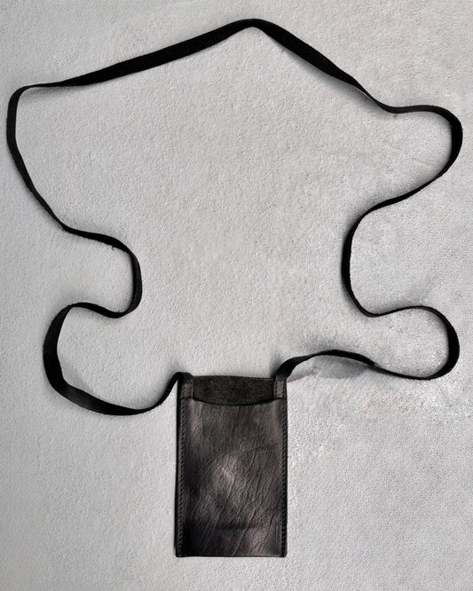 GUIDI Full-grain Horse Leather Wallet Necklace