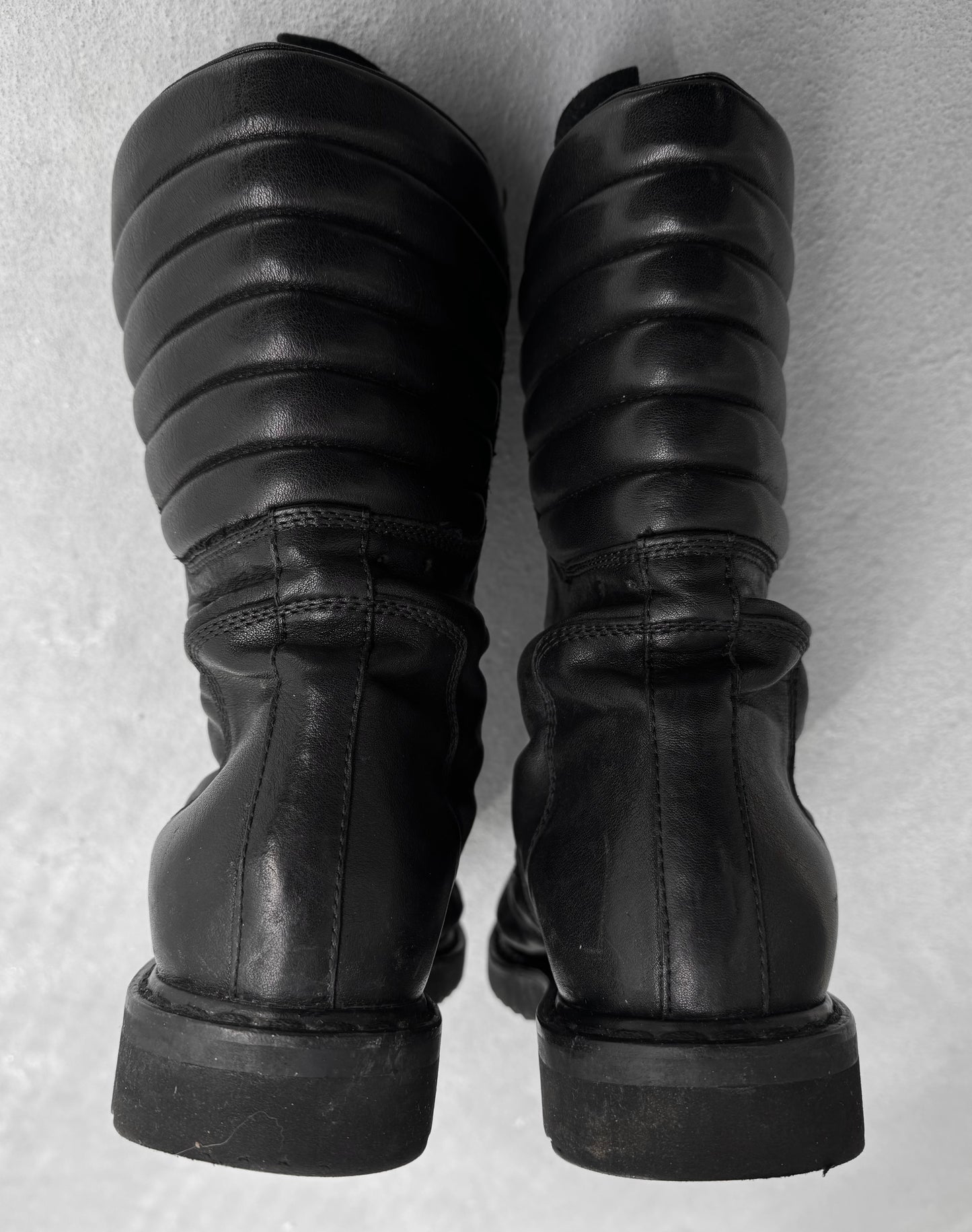 Rick Owens AW11 “LIMO” Mohawk Basket Creeper Boots