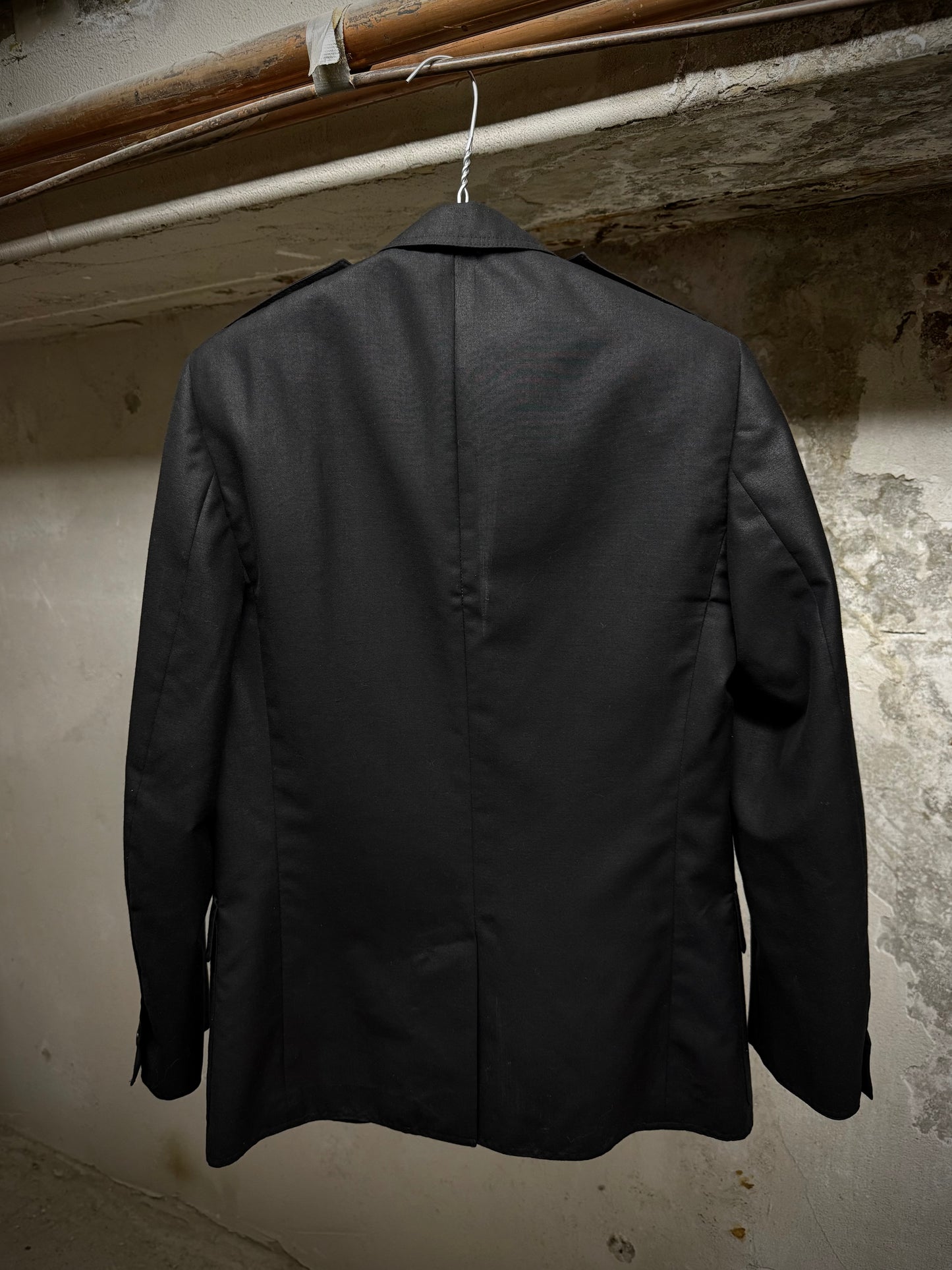 DIOR HOMME by Hedi Slimane SS07 "We Look Good Together" Metallic Two-Button Blazer detail | DRIEW GARMENTS