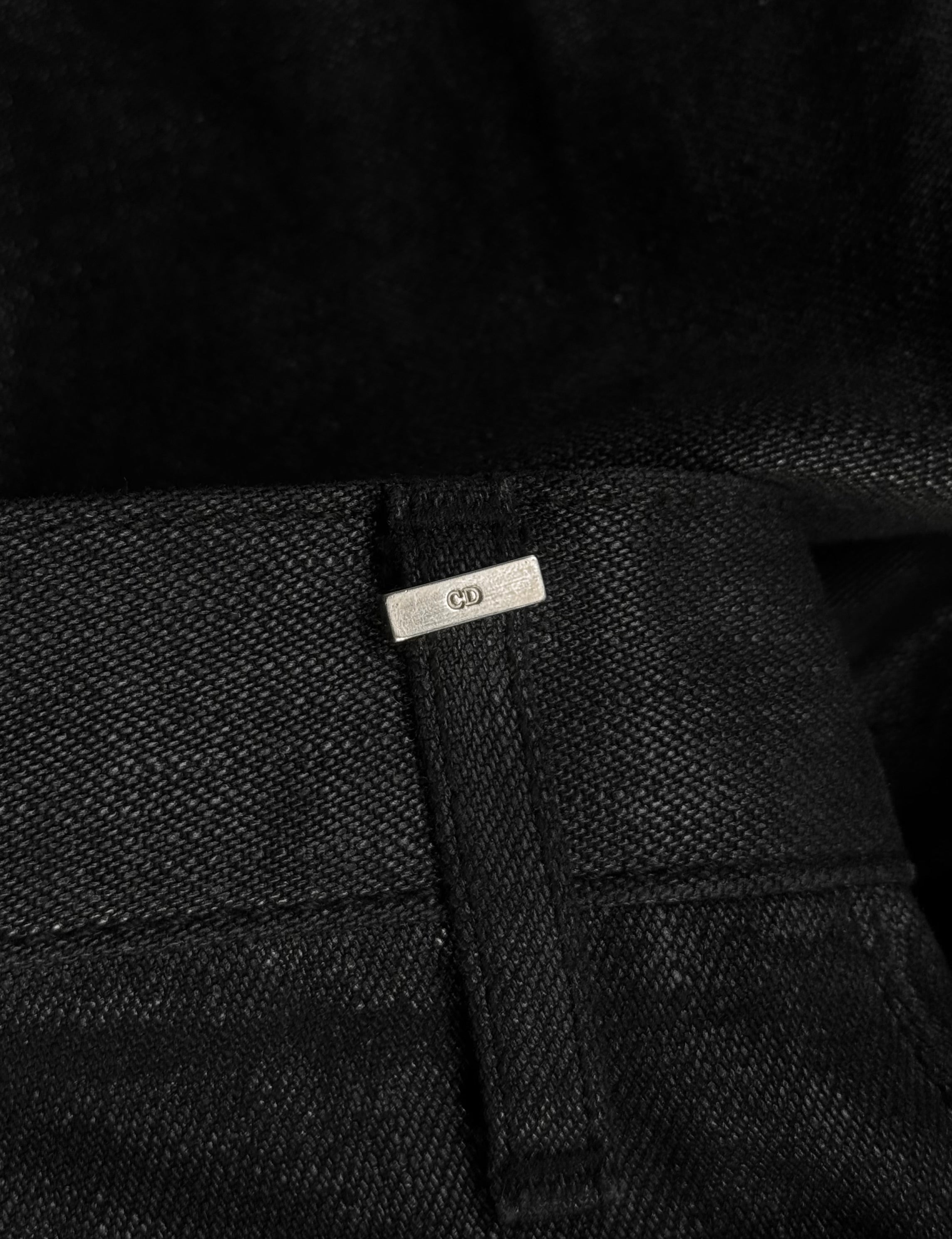 Dior Homme Early 2000s Wax Coated Denim Jeans | Size 27-28 – DRIEW