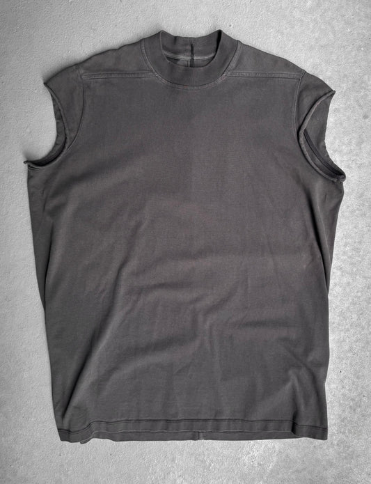 Rick Owens SS18 “DIRT” Iron Level Jumbo Cut-out Tank Top