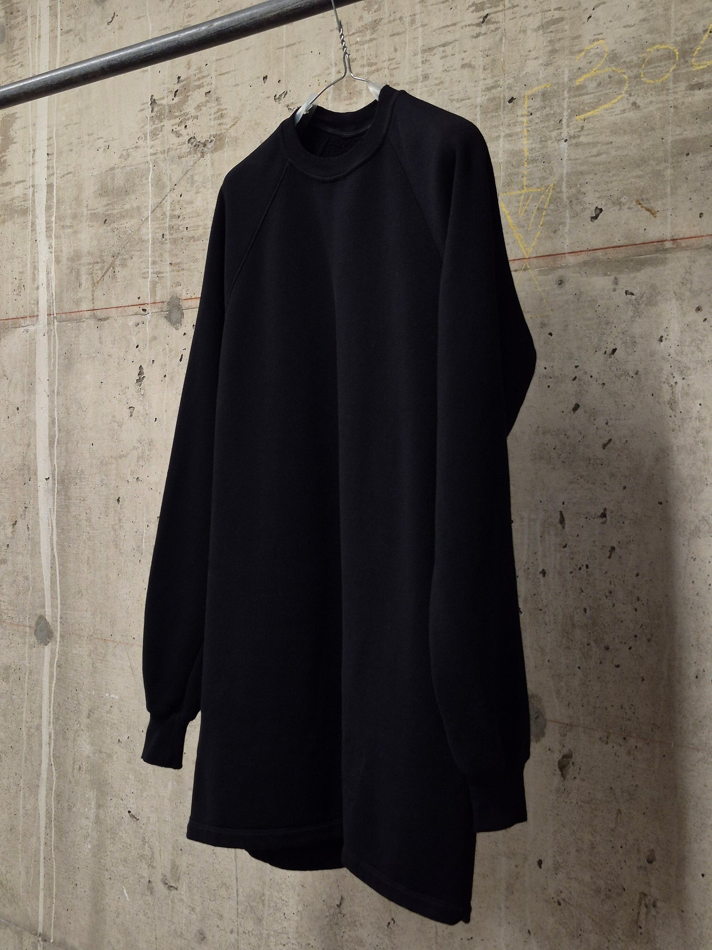 Rick Owens DRKSHDW SS16 "CYCLOPS" Oversized Cotton Fleece Long-sleeves