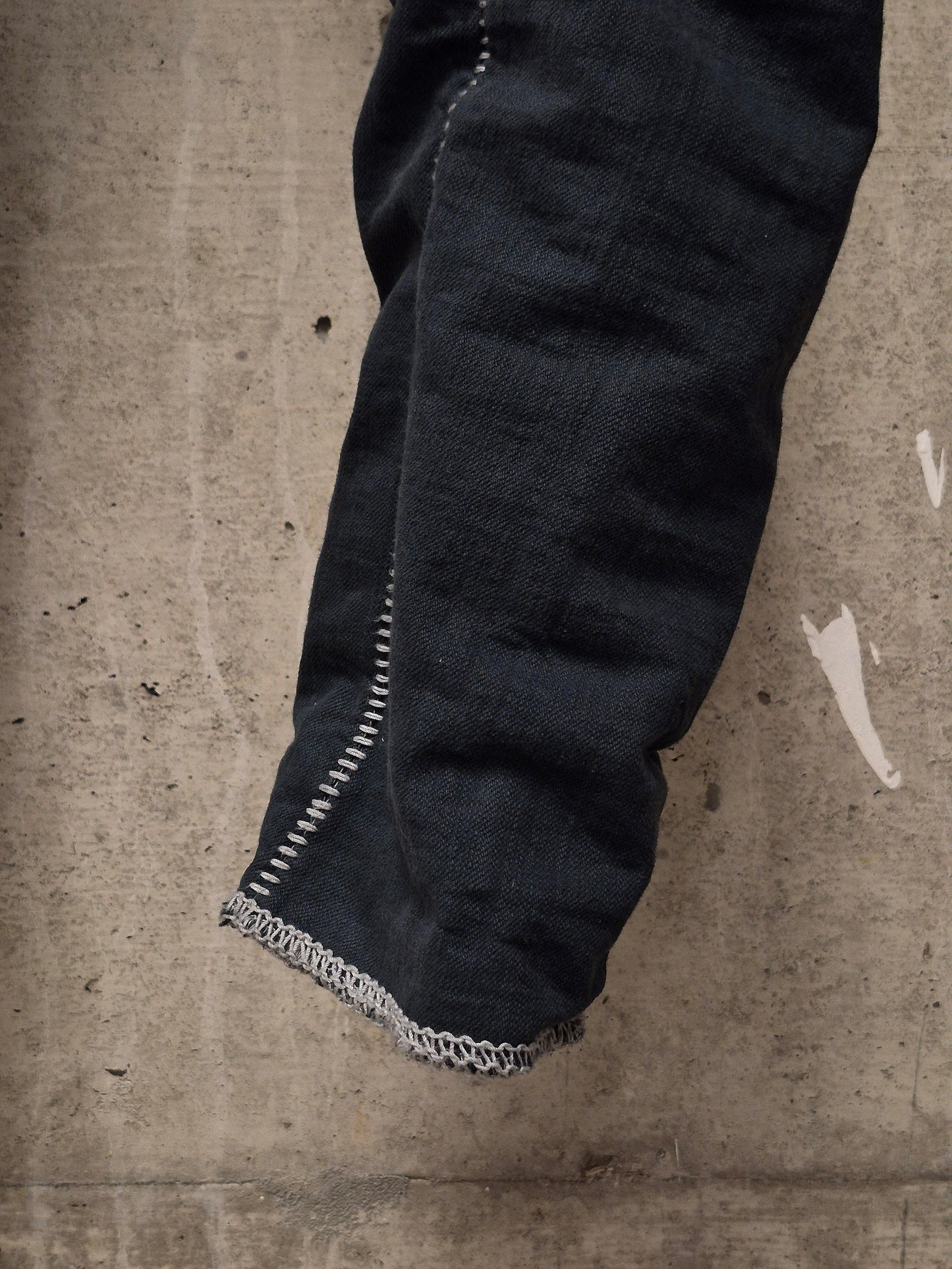 Carol Christian Poell AW06-07 'JM/2181' Twisted Overlock Denim