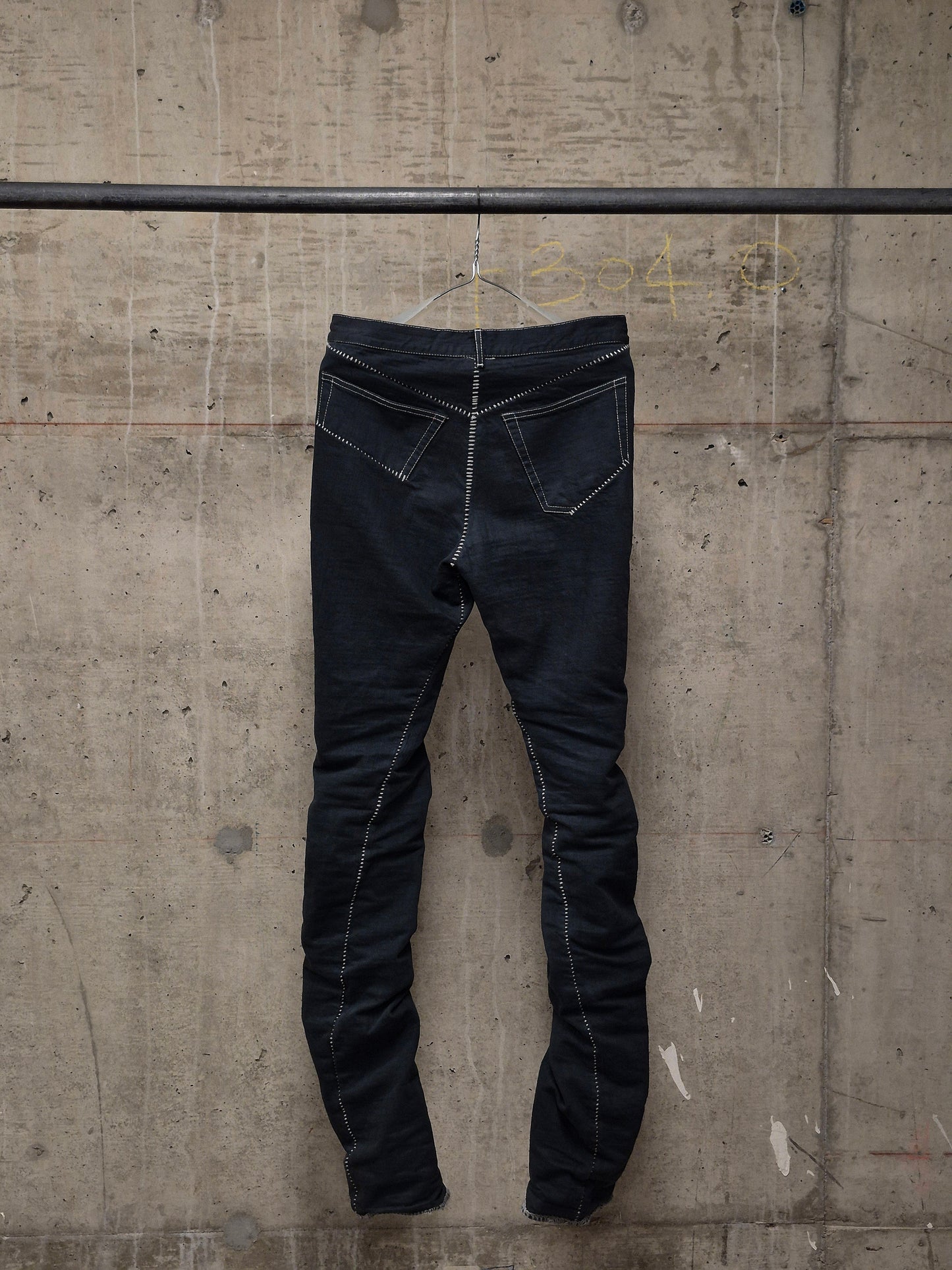 Carol Christian Poell AW06-07 'JM/2181' Twisted Overlock Denim