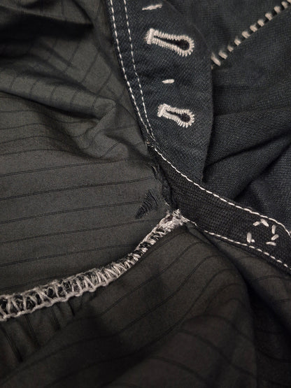 Carol Christian Poell AW06-07 'JM/2181' Twisted Overlock Denim