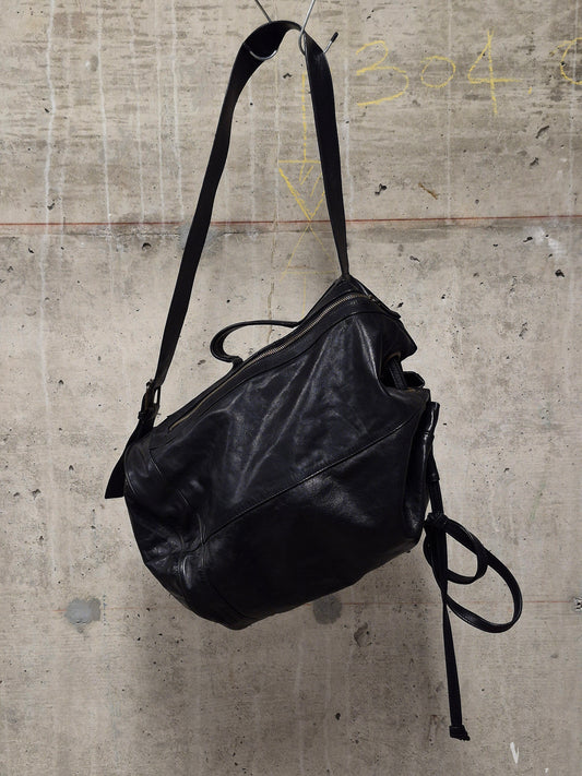 Ann Demeulemeester SS11 'Jacky' Calfskin Leather Bucket Sling Bag