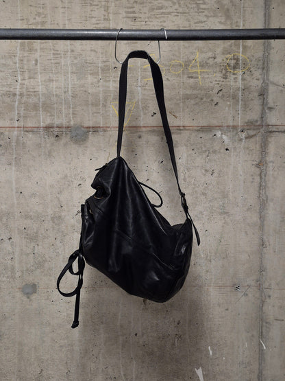 Ann Demeulemeester SS11 'Jacky' Calfskin Leather Bucket Sling Bag