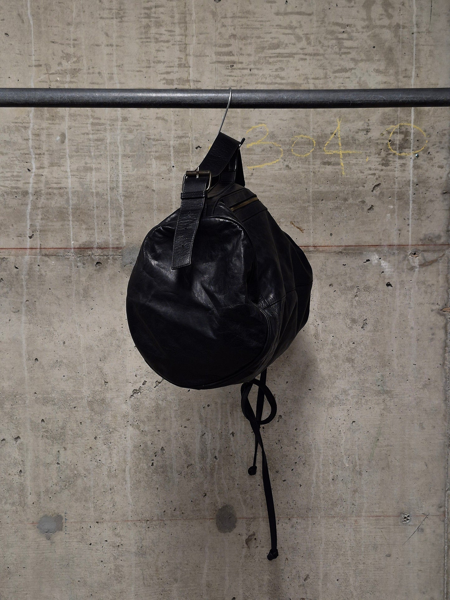 Ann Demeulemeester SS11 'Jacky' Calfskin Leather Bucket Sling Bag