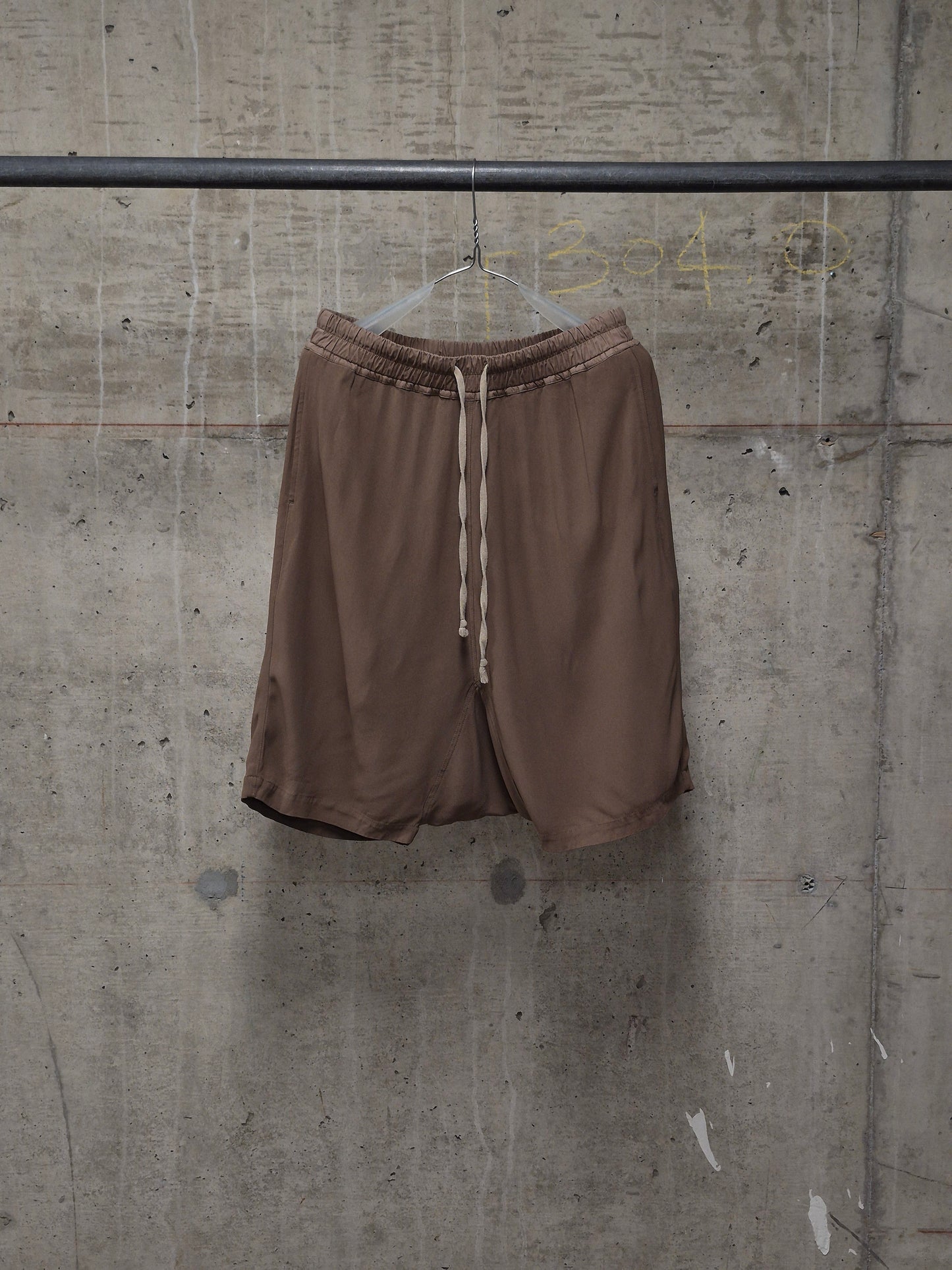 Rick Owens AW15 "SPHINX" FAUN Drop-crotch Pod Shorts