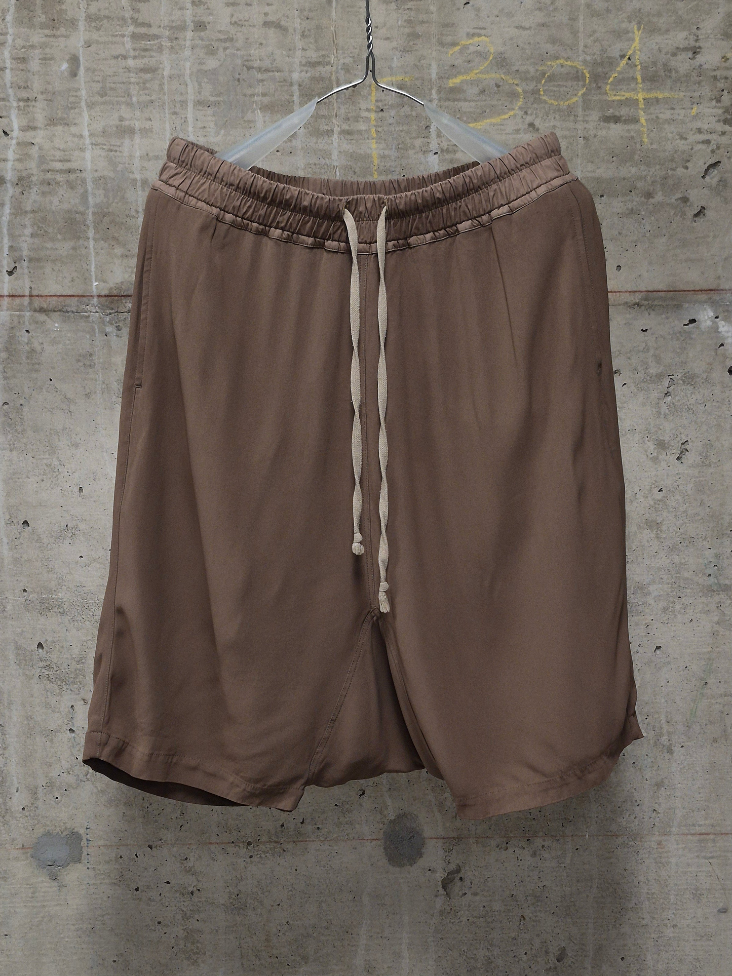 Rick Owens AW15 "SPHINX" FAUN Drop-crotch Pod Shorts