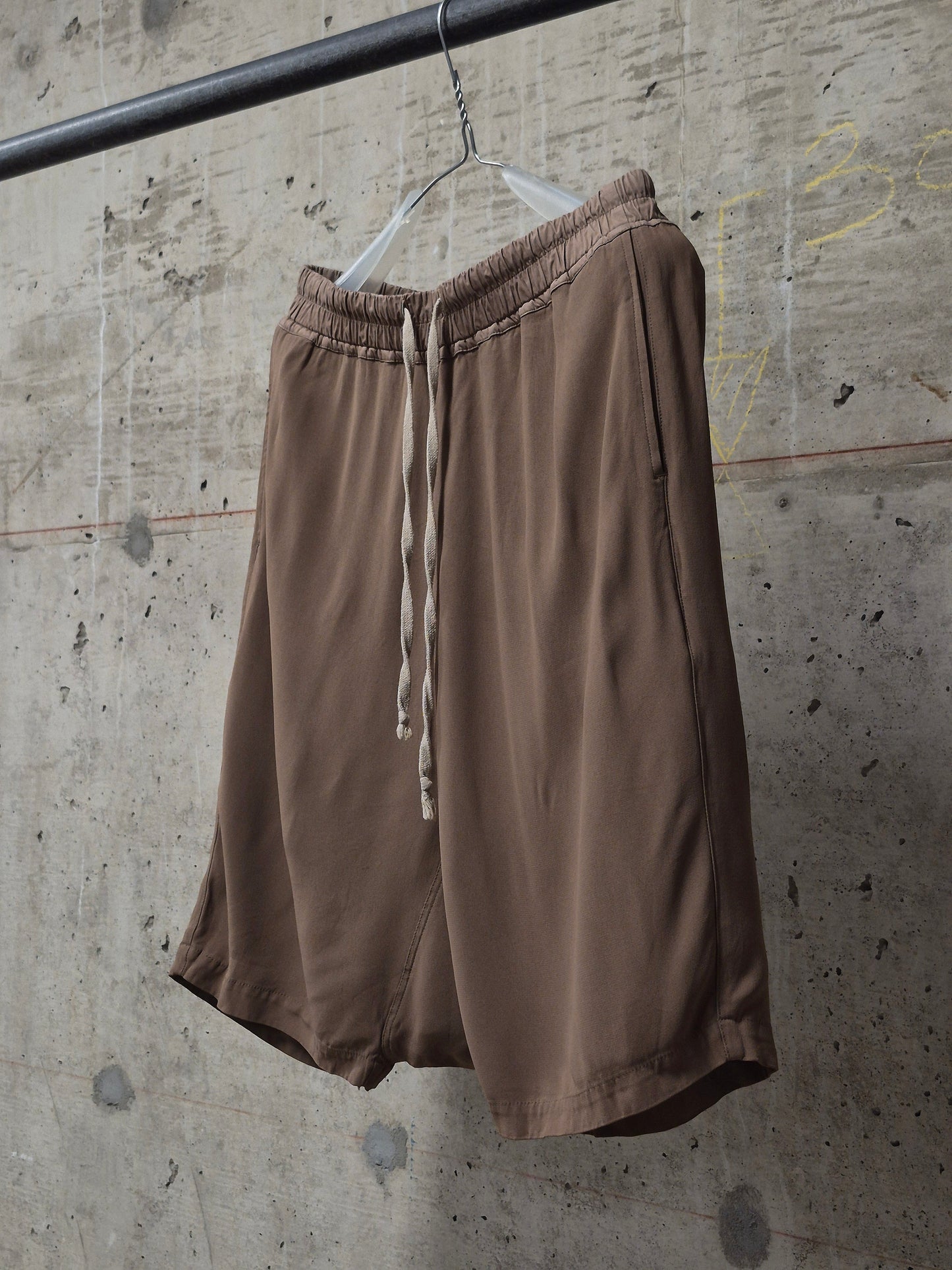 Rick Owens AW15 "SPHINX" FAUN Drop-crotch Pod Shorts