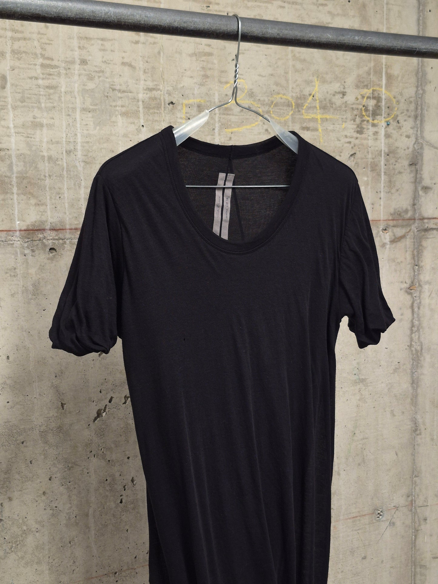 Rick Owens AW15 "SPHINX" Black Double Layered T-shirt