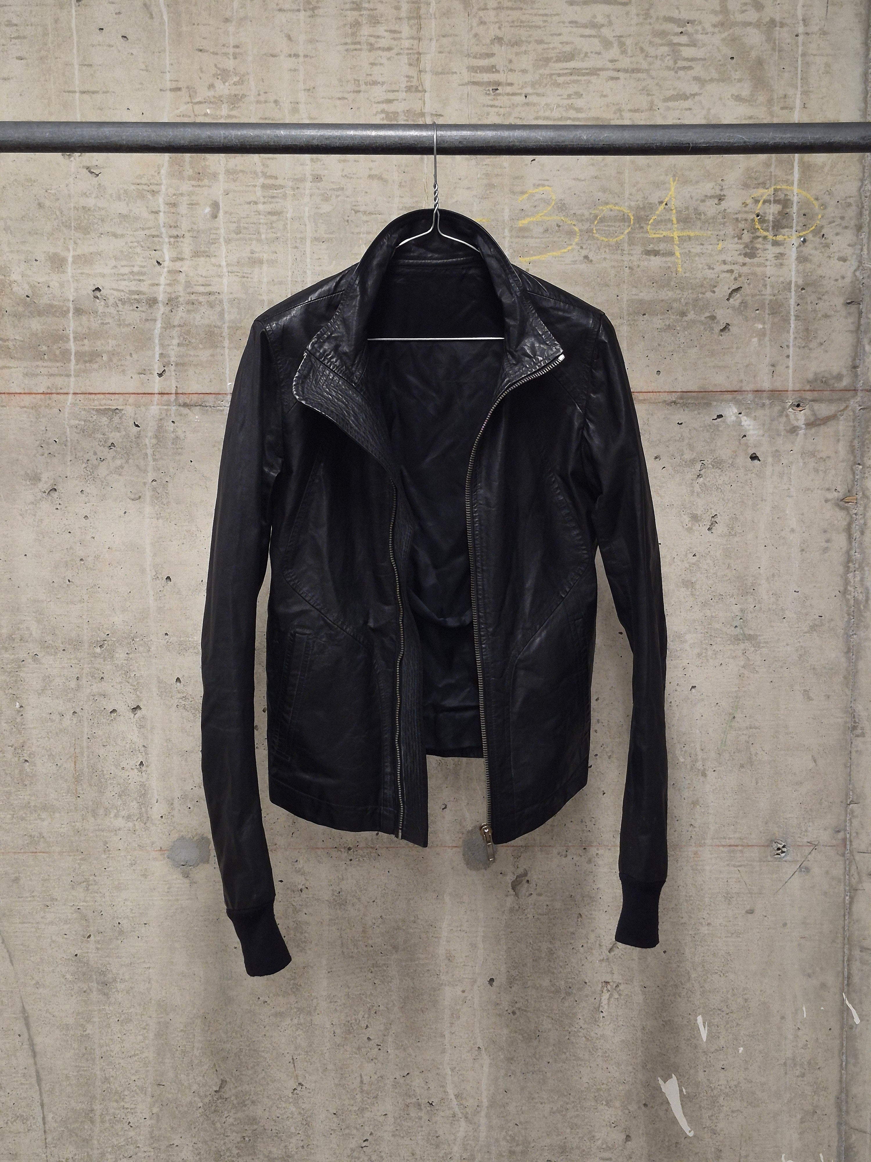 Rick Owens SS10 Leather Intarsia Rider Jacket | DRIEW