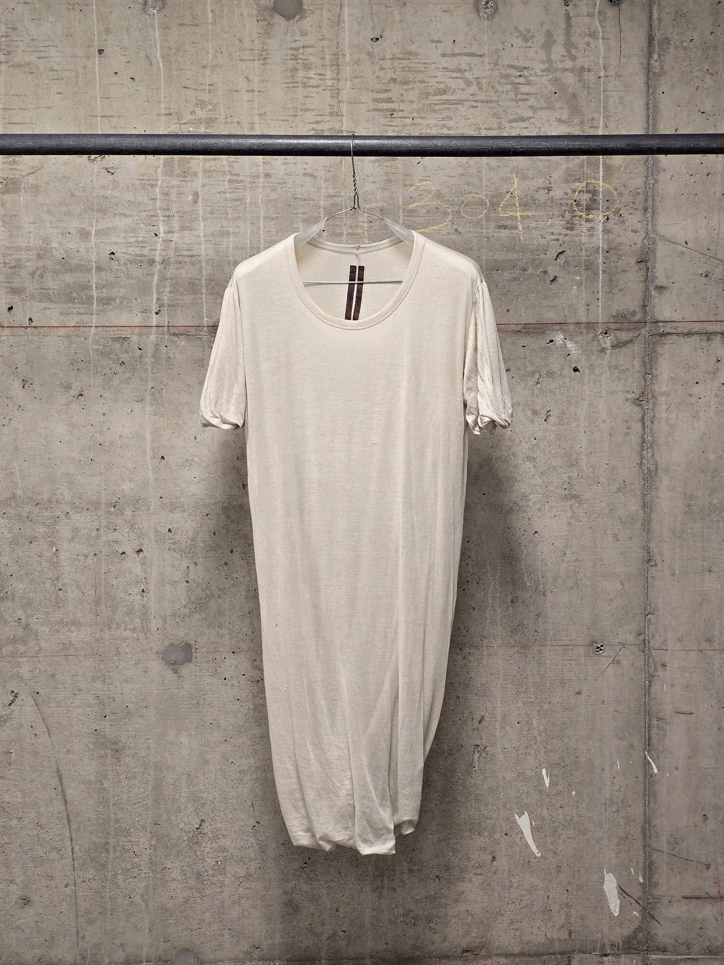 Rick Owens SS12 "NASKA" MILK Double Layered T-shirt