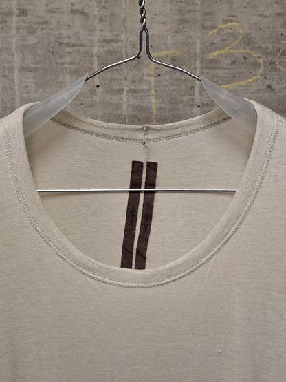Rick Owens SS12 "NASKA" MILK Double Layered T-shirt