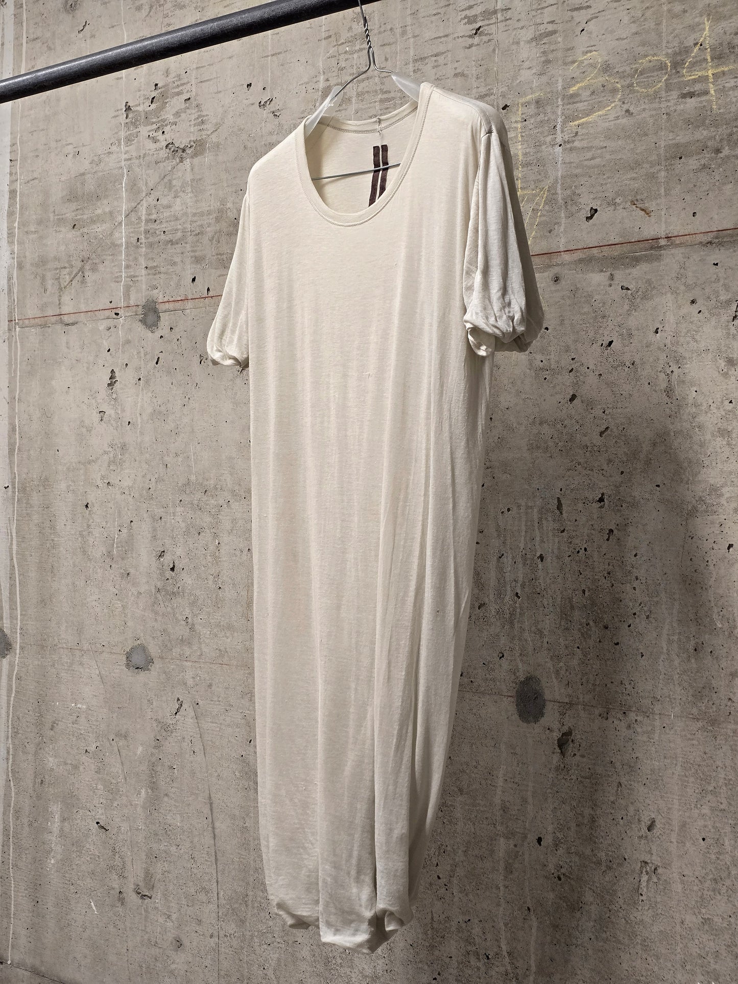 Rick Owens SS12 "NASKA" MILK Double Layered T-shirt