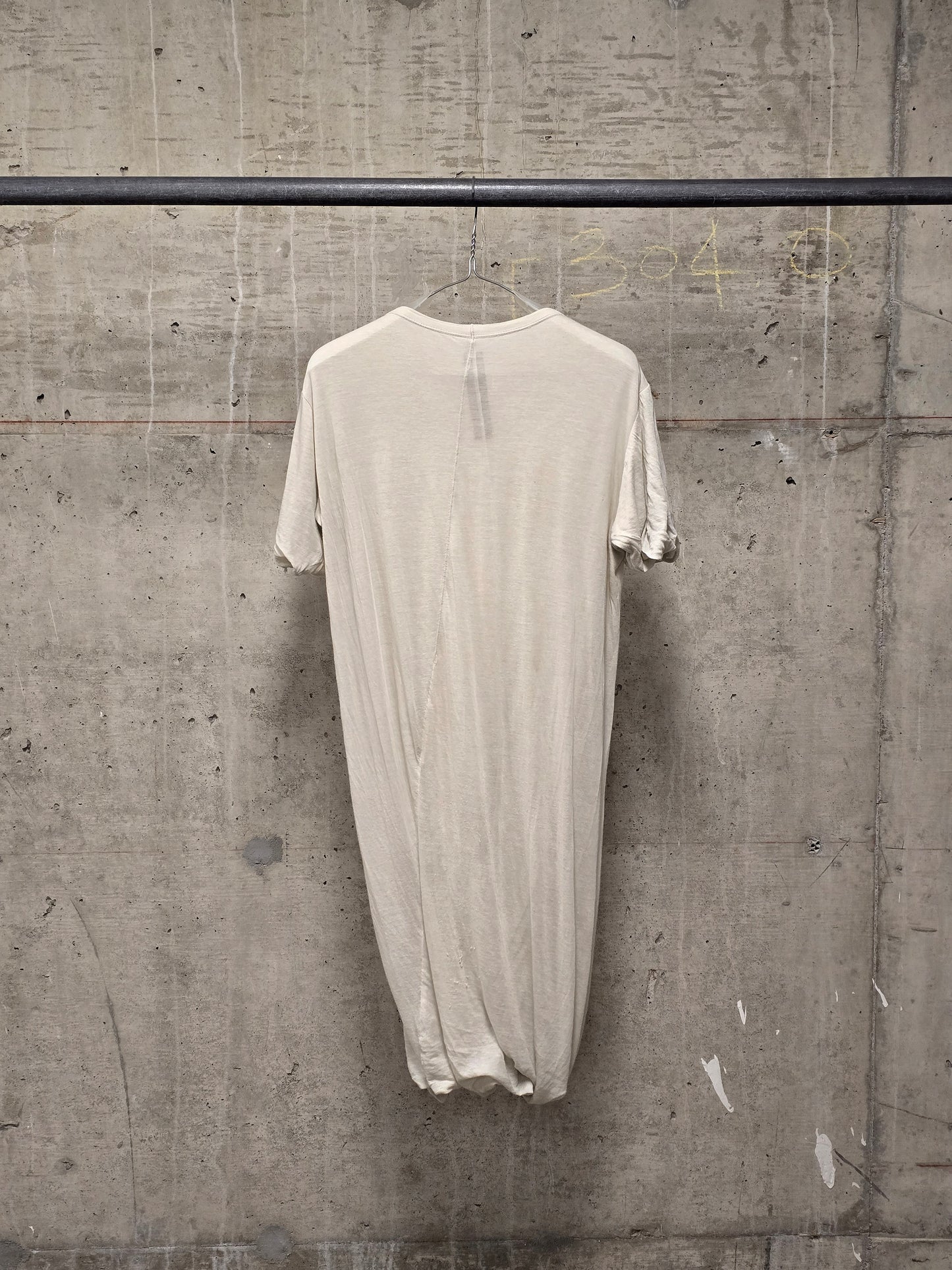 Rick Owens SS12 "NASKA" MILK Double Layered T-shirt