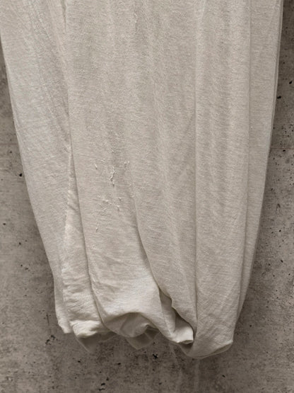 Rick Owens SS12 "NASKA" MILK Double Layered T-shirt
