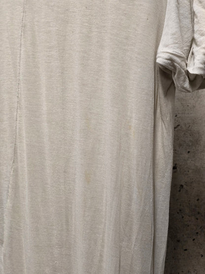 Rick Owens SS12 "NASKA" MILK Double Layered T-shirt
