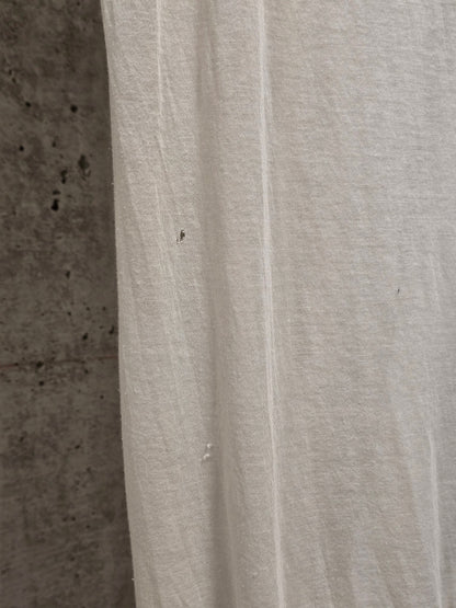 Rick Owens SS12 "NASKA" MILK Double Layered T-shirt