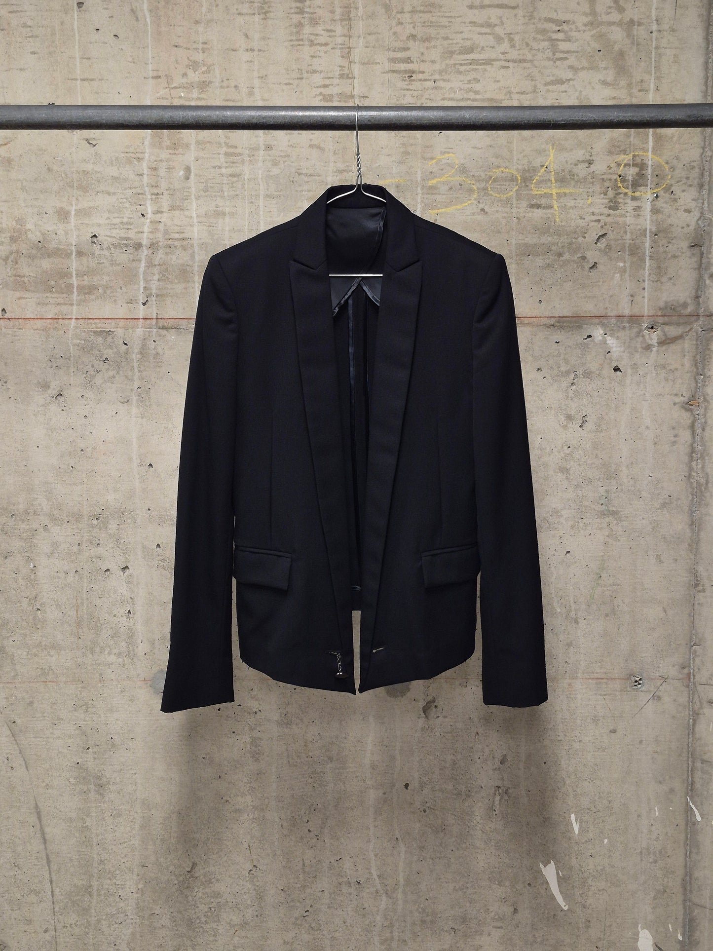 DIET BUTCHER SLIM SKIN 00s Skinny Peak Lapel Single Button Blazer