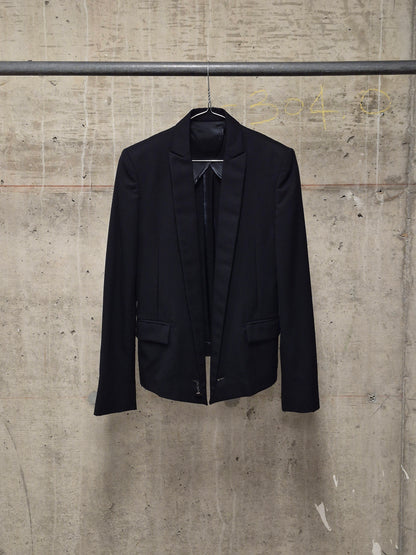 DIET BUTCHER SLIM SKIN 00s Skinny Peak Lapel Single Button Blazer