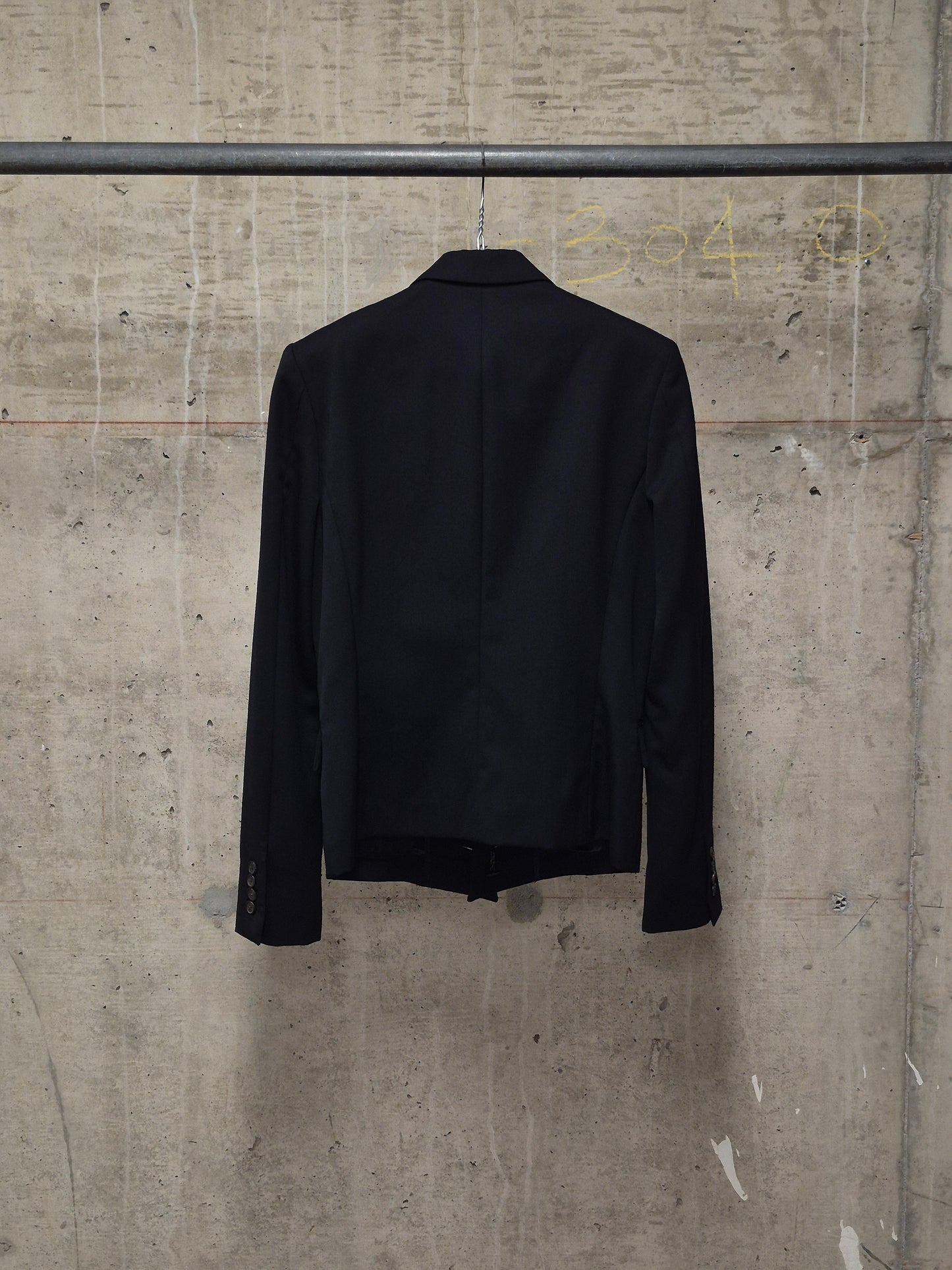 DIET BUTCHER SLIM SKIN 00s Skinny Peak Lapel Single Button Blazer