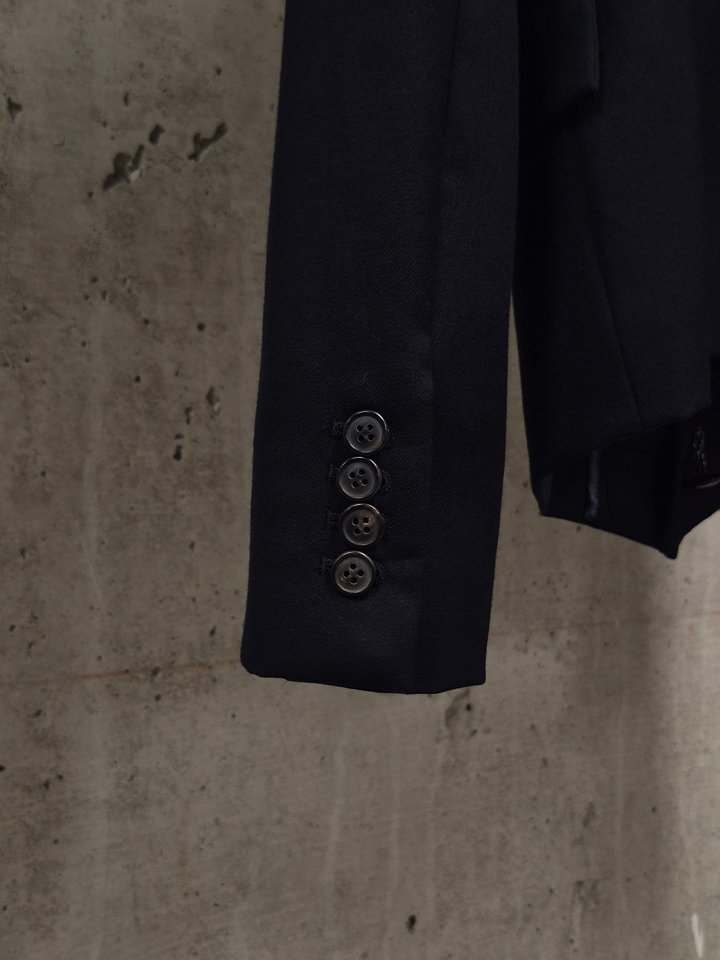 DIET BUTCHER SLIM SKIN 00s Skinny Peak Lapel Single Button Blazer
