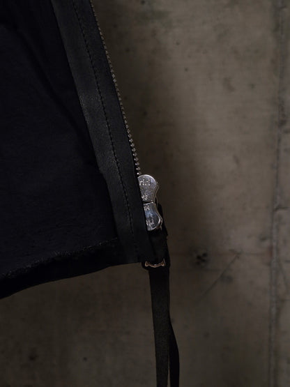 m.a+ by Maurizio Amadei  'J224Z* CU.R 1.0' Exclusive Reverse Horse Leather Biker Jacket
