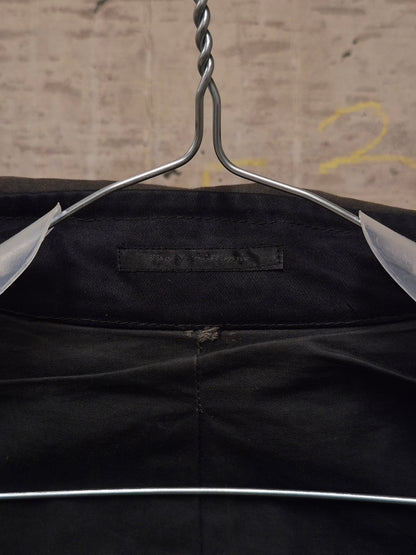 The Viridi-Anne 00s Dark Brown Sun Faded Military Trench Coat