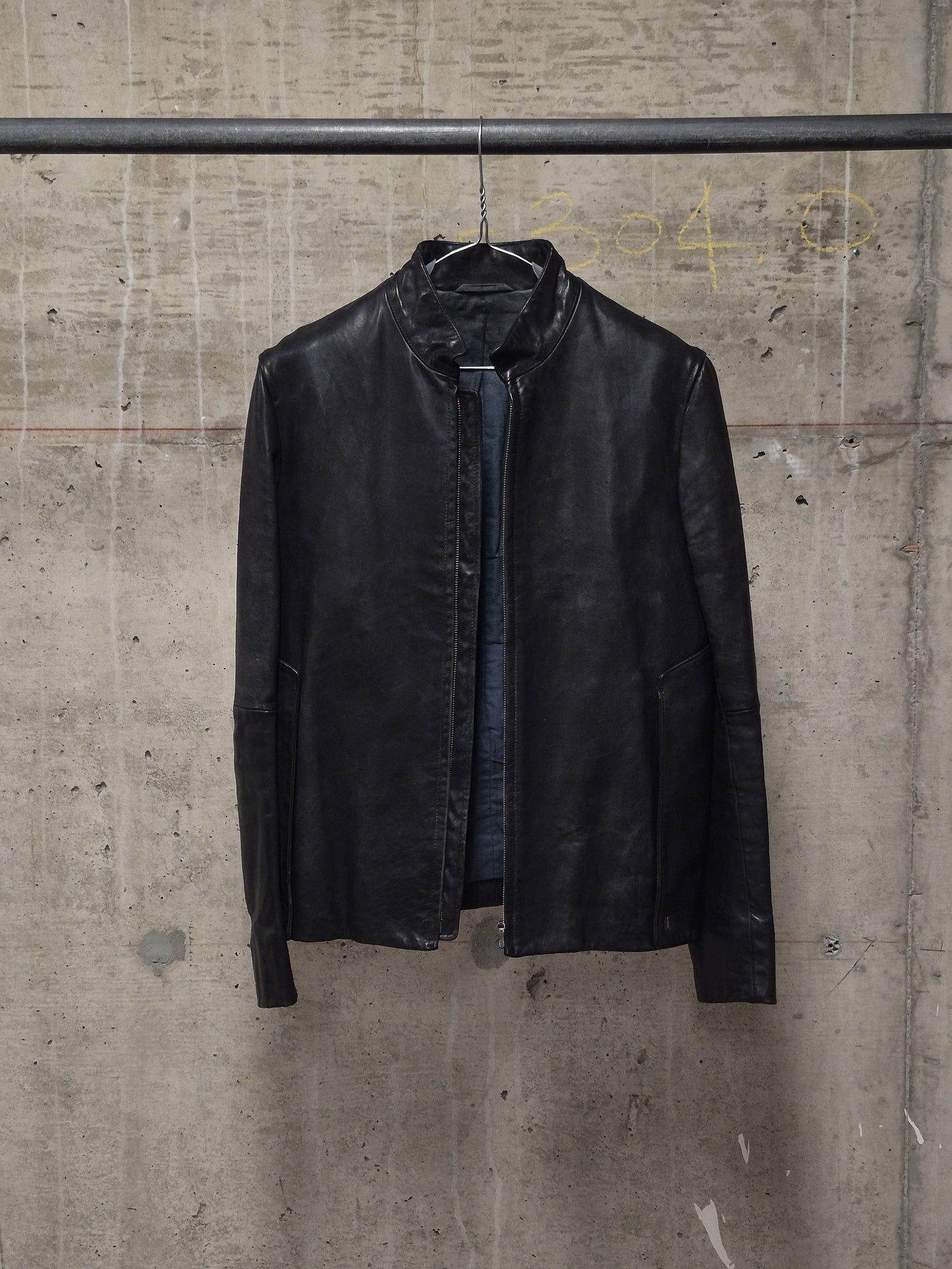 Carol Christian Poell AW00-01 "BLEMISH" Horse Leather Rider Jacket