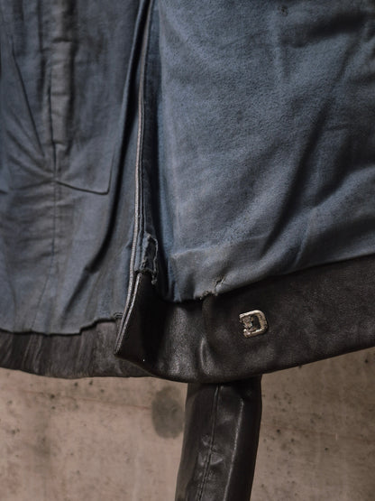 Carol Christian Poell AW00-01 "BLEMISH" Horse Leather Rider Jacket