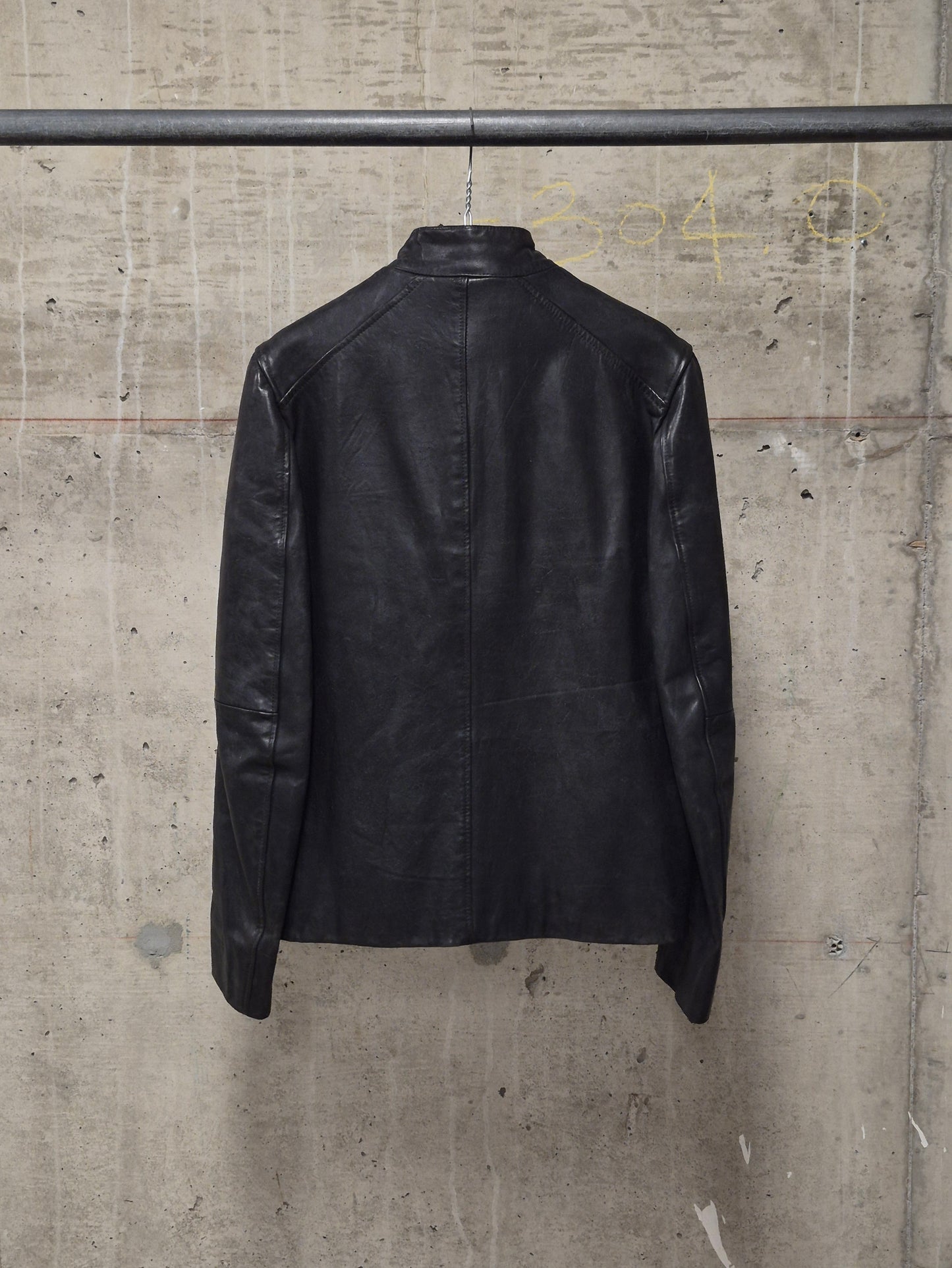 Carol Christian Poell AW00-01 "BLEMISH" Horse Leather Rider Jacket