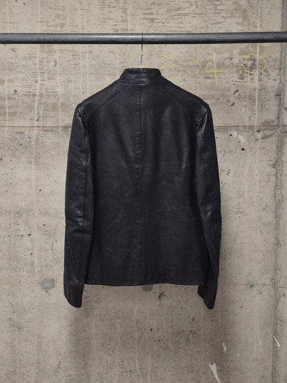 Carol Christian Poell AW00-01 "BLEMISH" Horse Leather Rider Jacket