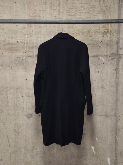 DIET BUTCHER SLIM SKIN AW14 "FOREST OF FOG" Wool Raglan Double Breasted Long Blazer