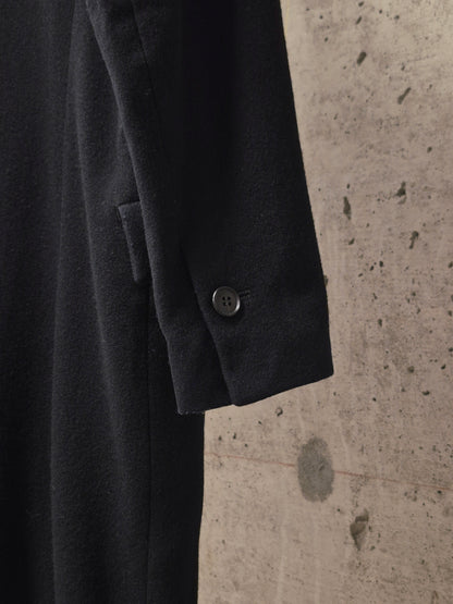 DIET BUTCHER SLIM SKIN AW14 "FOREST OF FOG" Wool Raglan Double Breasted Long Blazer