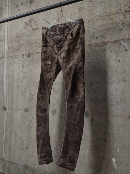 Boris Bidjan Saberi AW16 ‘P13 TF F1939’ Dirty Light Carbon Vinyl Coated Denim