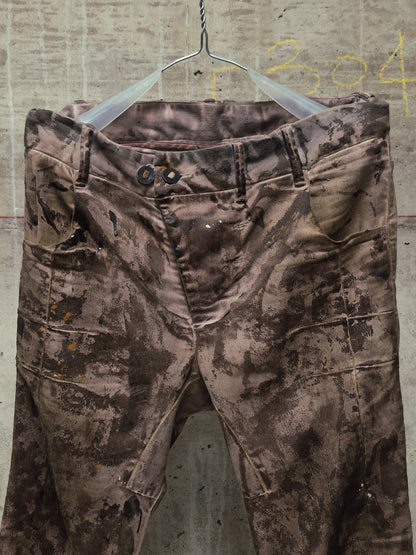 Boris Bidjan Saberi AW16 ‘P13 TF F1939’ Dirty Light Carbon Vinyl Coated Denim