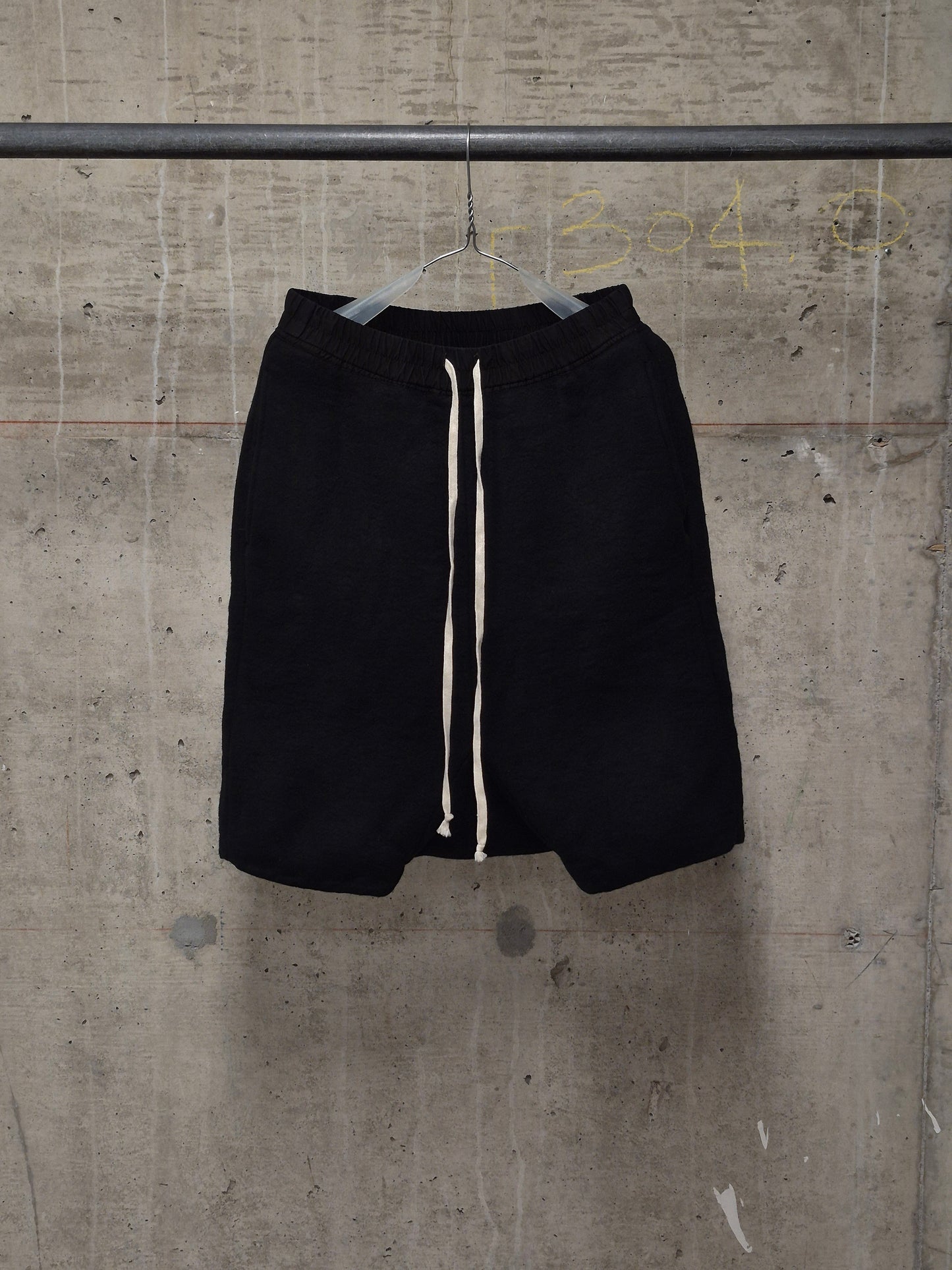 Rick Owens AW11 "LIMO" DARK DUST Cashmere Drop-crotch Pod Shorts
