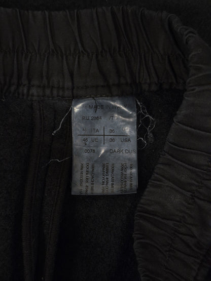 Rick Owens AW11 "LIMO" DARK DUST Cashmere Drop-crotch Pod Shorts