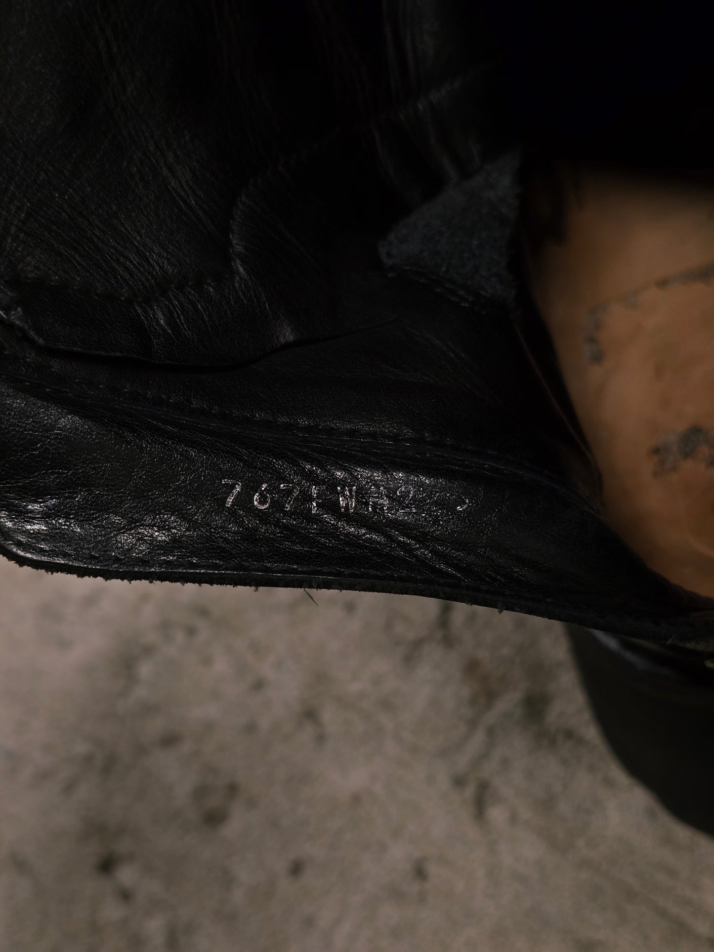 Julius_7 Pre-SS22 'Writhe;' Back Zip Front Lace Cow Leather Chunky Military Boots