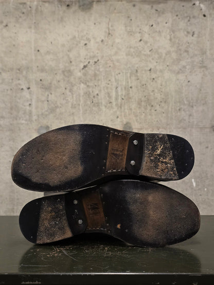 Boris Bidjan Saberi x Muñoz Vrandecic AW14-15 ‘BOOT1-F235’ Horse Leather Pull-on Boots