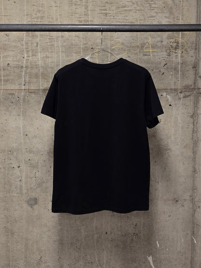 Ann Demeulemeester AW20 Washed Black 'Nature' Print Graphic T-Shirt