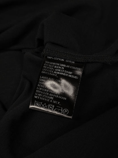 Ann Demeulemeester AW20 Washed Black 'Nature' Print Graphic T-Shirt