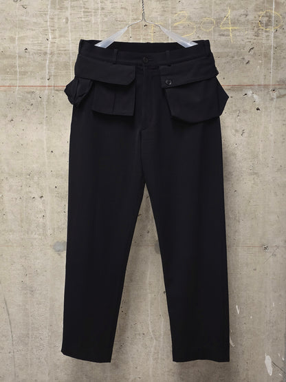 Yohji Yamamoto POUR HOMME SS01 Wool Gabardine Cargo Pants